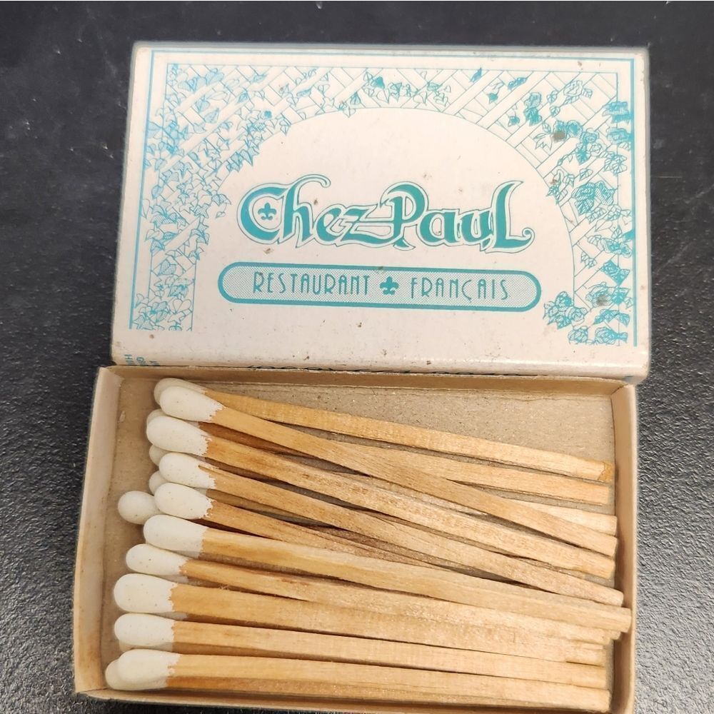 Chez Paul Olowalu Maui Hawaii Matchbox